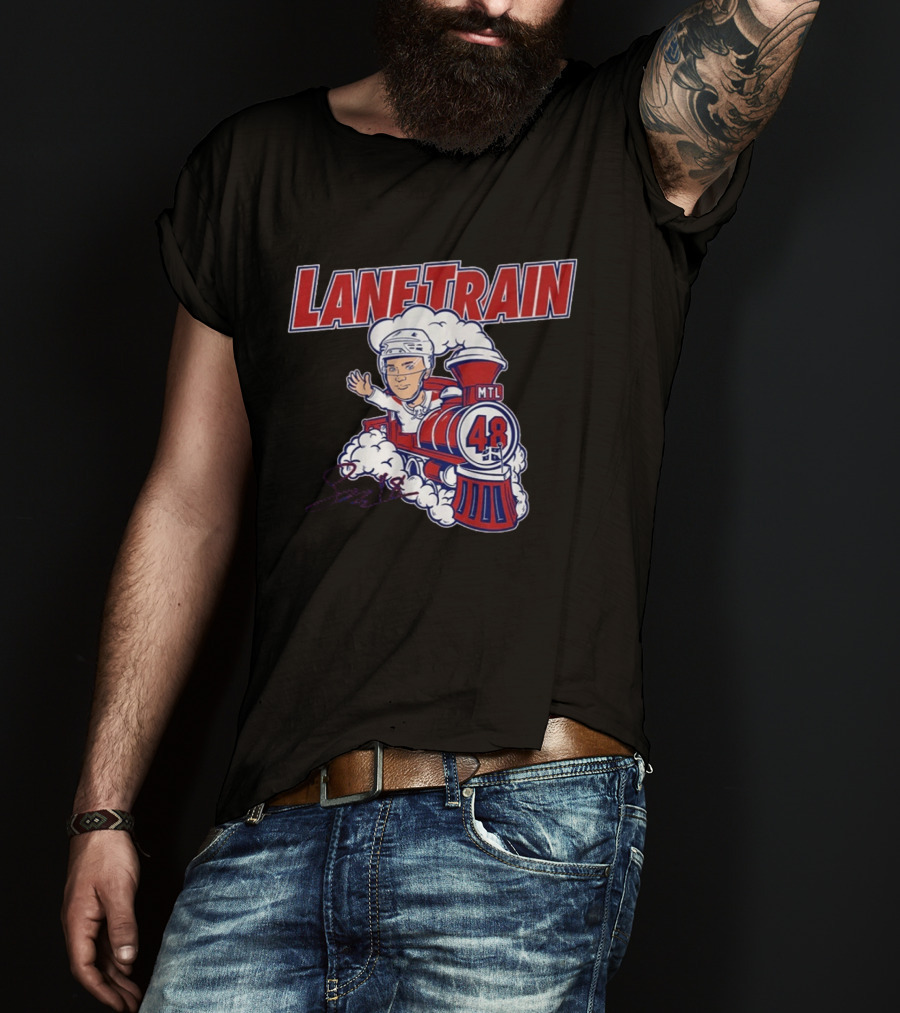 Lane Train MTL 48 Cartoon Train T-Shirt