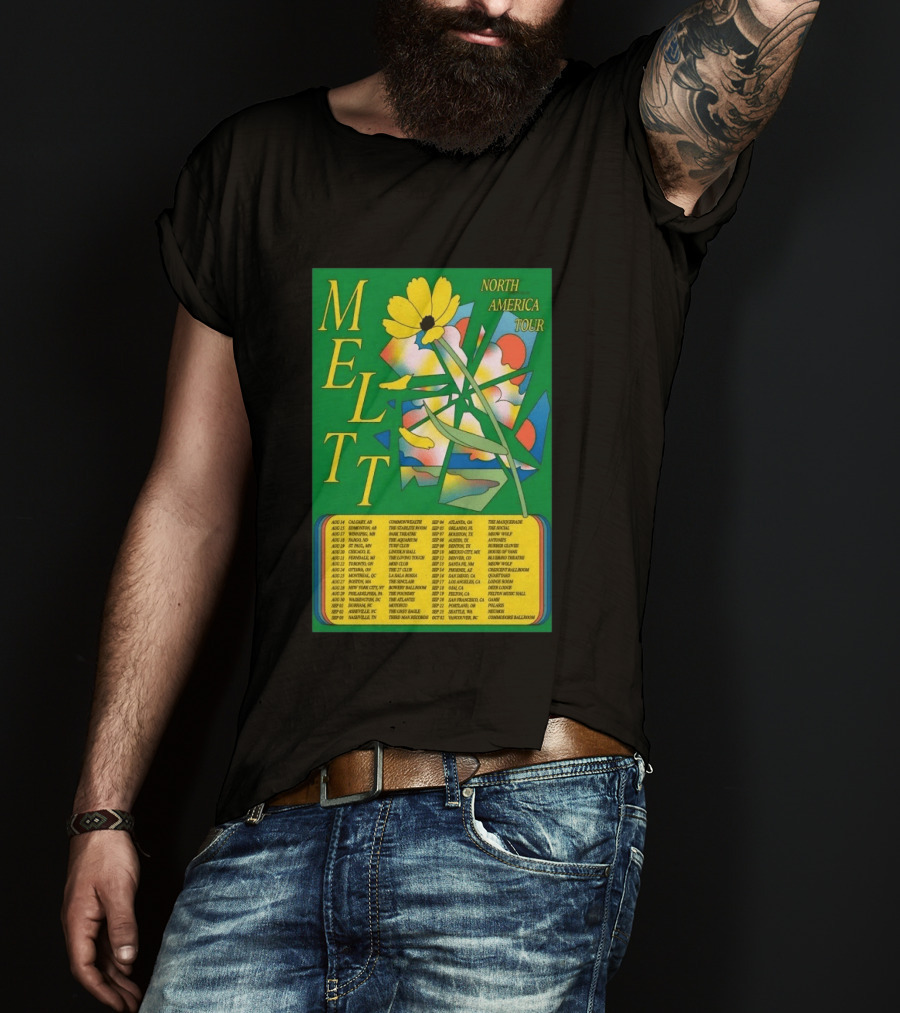 MELTT North America Tour 26 With Flower T-Shirt