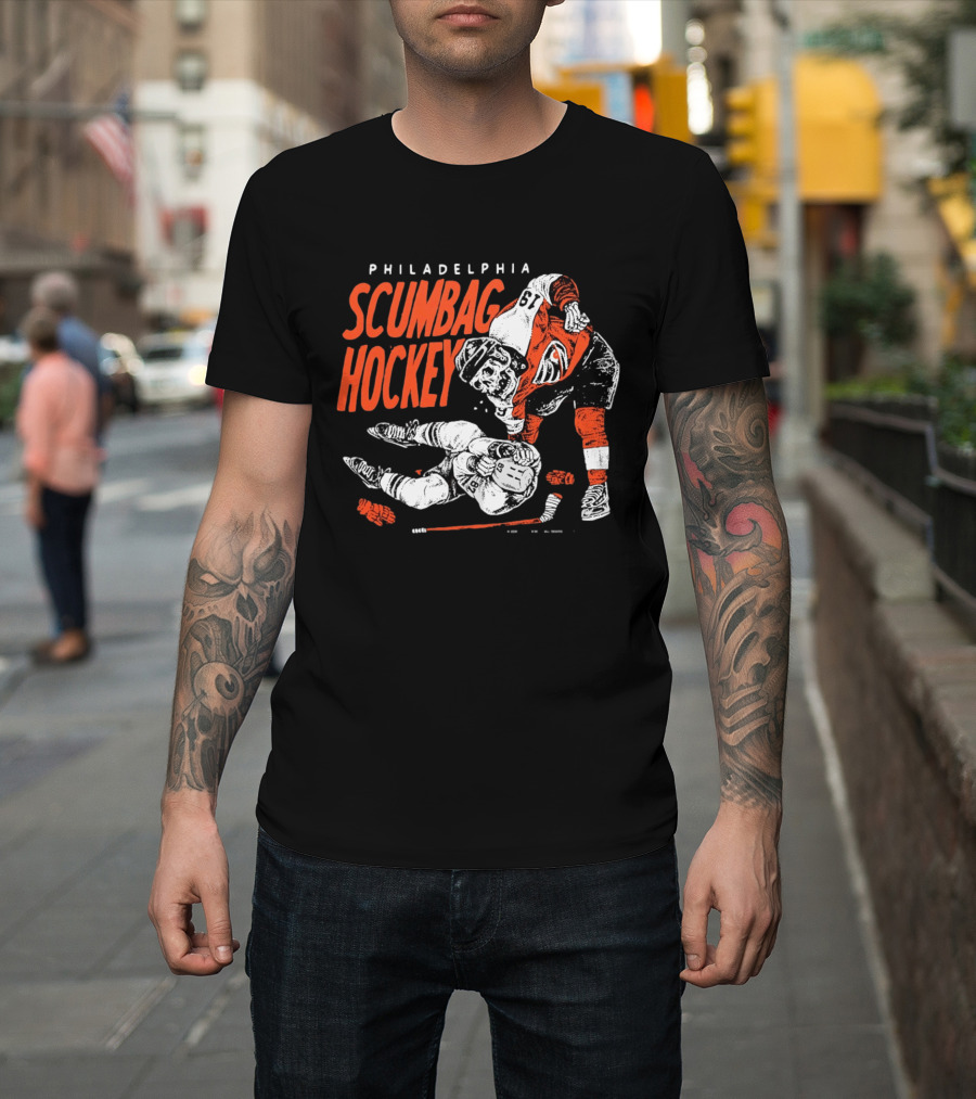 Philadelphia Scumbag Hockey Philadelphia Flyers T-Shirt