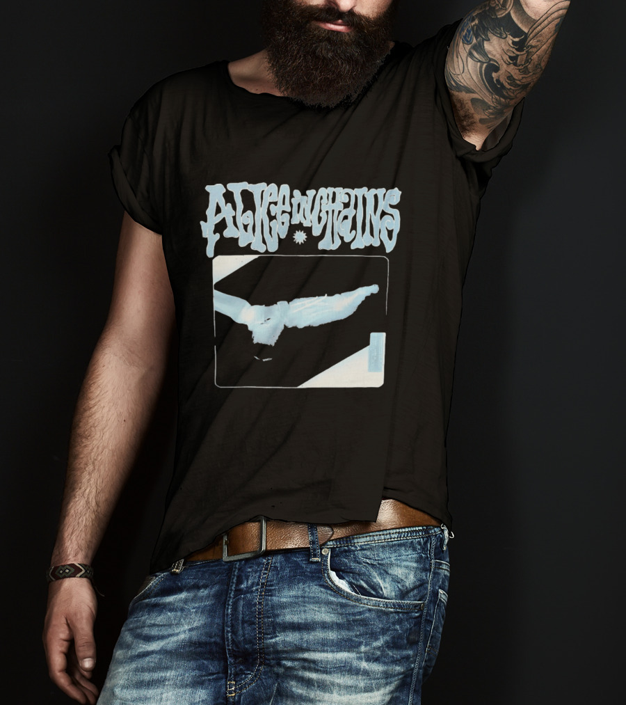 Alice In Chains X Ray Arm Elbow Skeleton Image T-Shirt