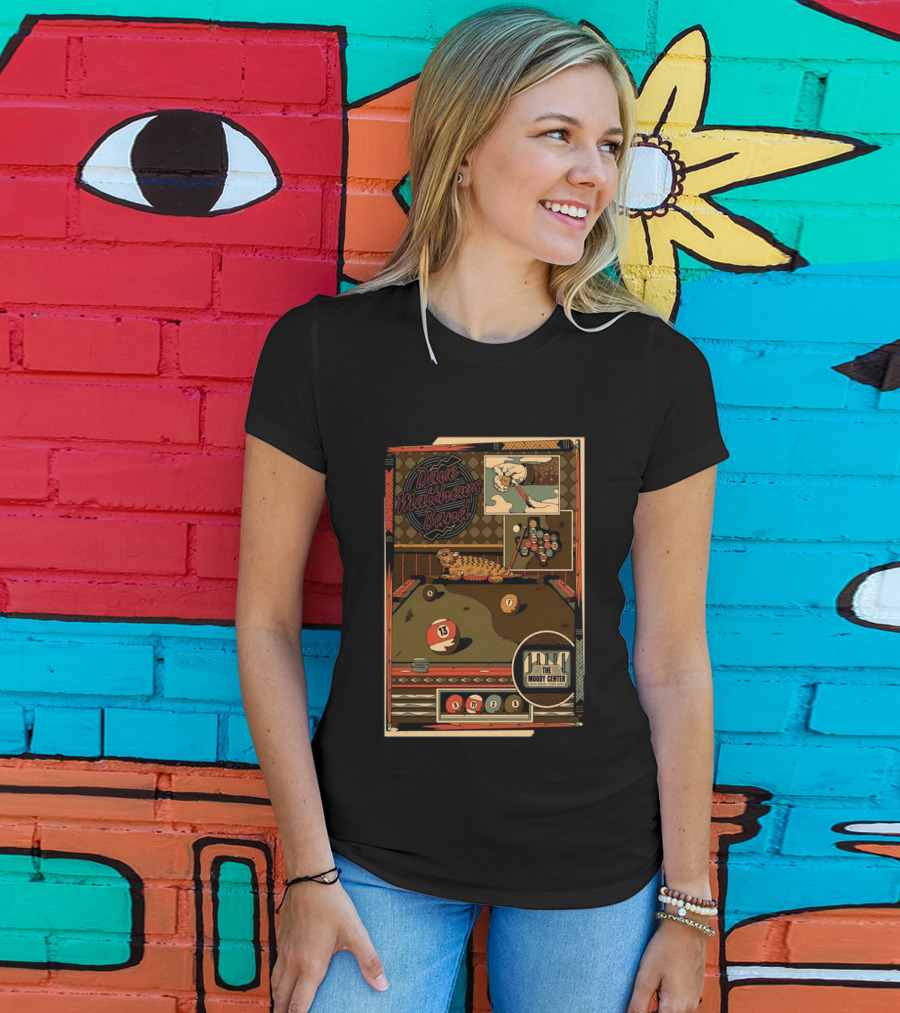 Dave Matthews Band May 11 2026 Pool Table Art The Moody Center Austin TX T-Shirt