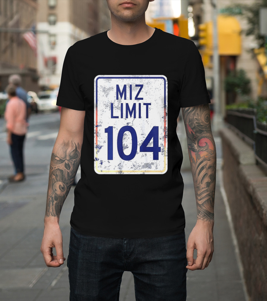 Miz Limit 104 Jacob Misiorowski Milwaukee Brewers T-Shirt