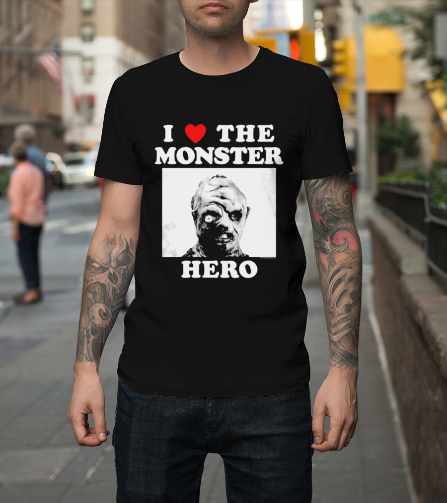 I Love The Monster Hero The Toxic Avenger Troma Entertainment T-Shirt