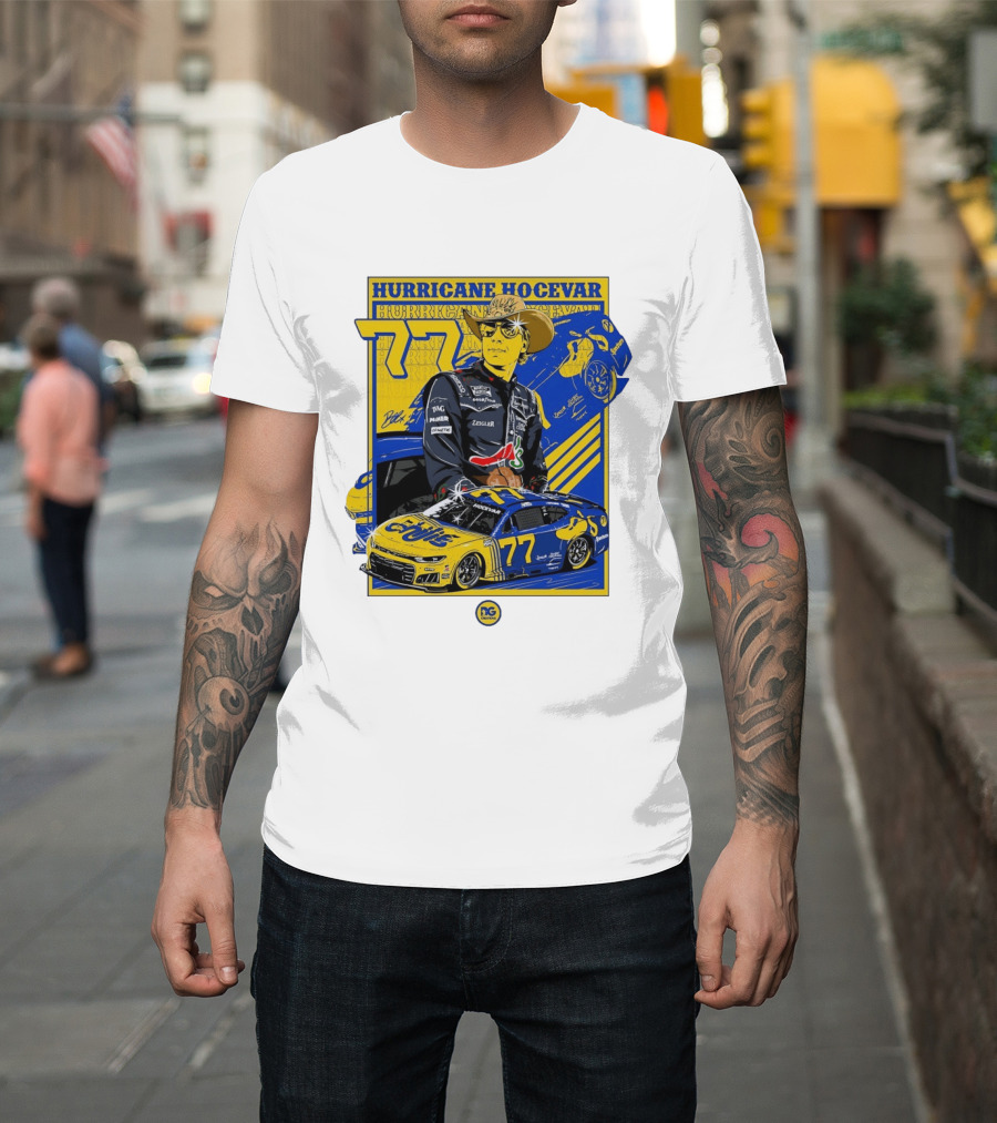 Hurricane Hocevar 77 Chili's Spire Motorsports NASCAR Chevrolet Carson Hocevar T-Shirt