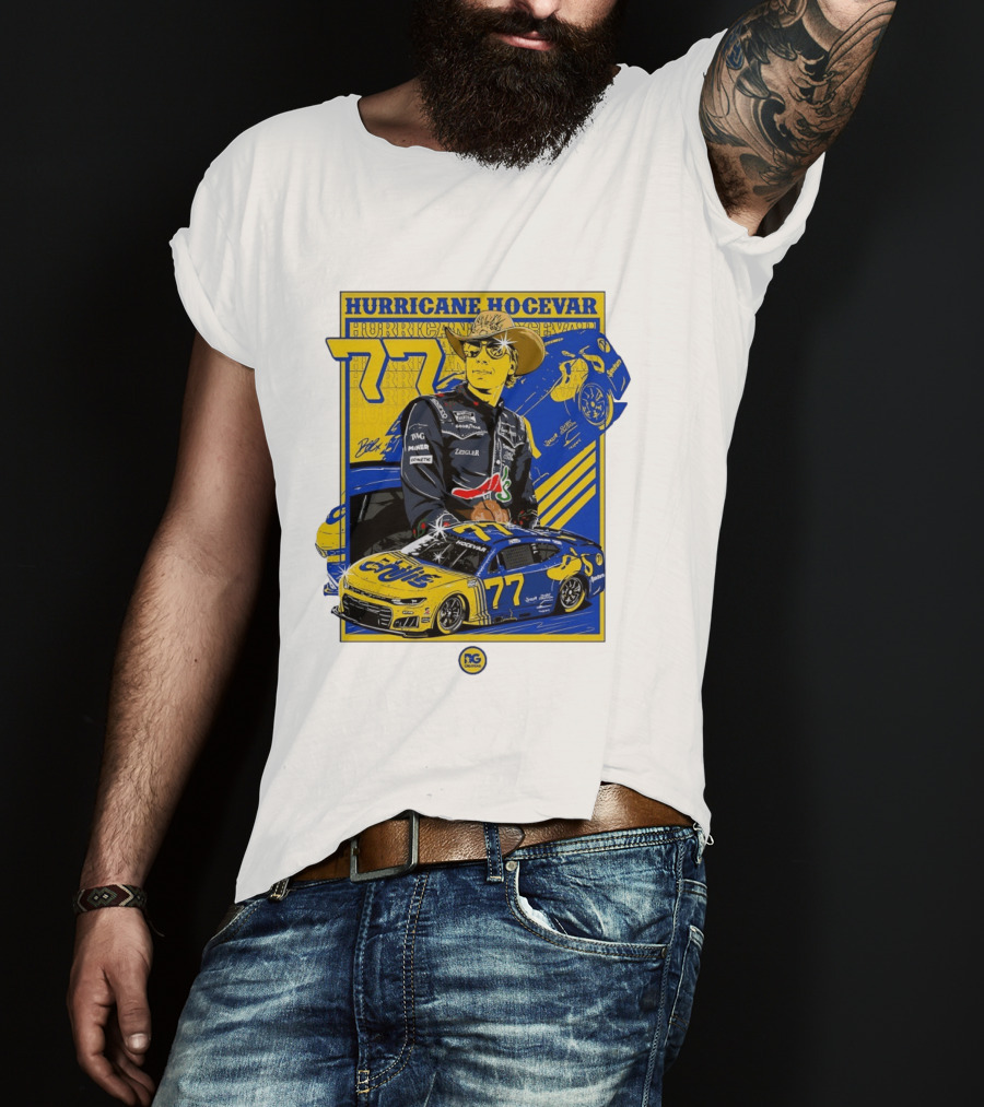 Hurricane Hocevar 77 Chili's Spire Motorsports NASCAR Chevrolet Carson Hocevar T-Shirt