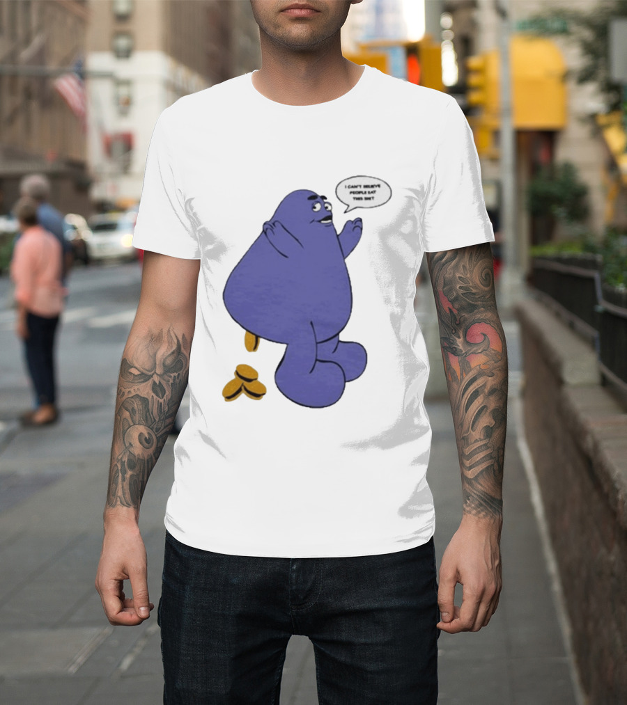 Rare AKOMPLICE GRIMACE I Can't Believe People Eat This T-Shirt