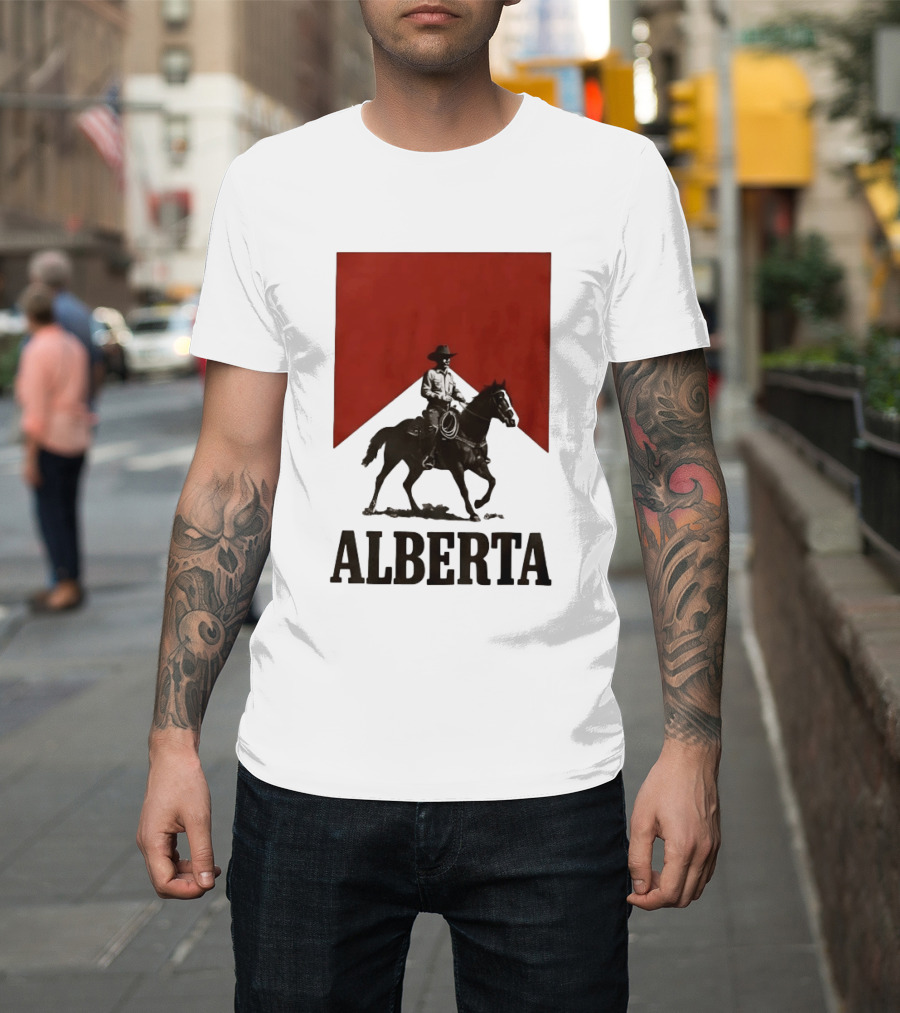 Alberta Cowboy Rider T-Shirt