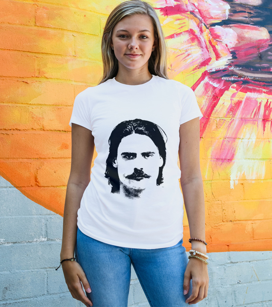 Free Chud Big Head Black And White Face T-Shirt