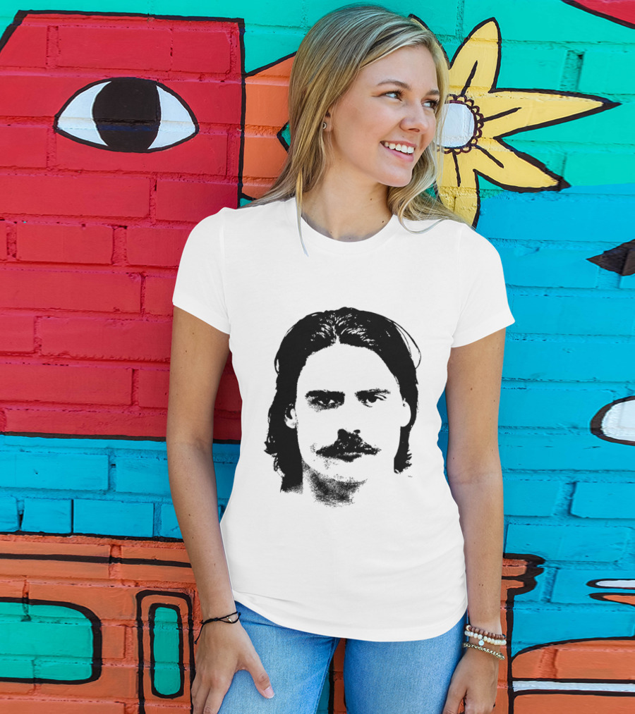 Free Chud Big Head Black And White Face T-Shirt