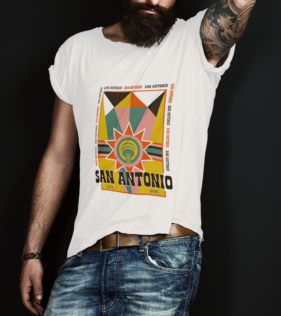 San Antonio Spurs Fiesta SATX T-Shirt