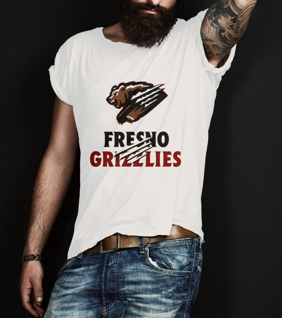 Fresno Grizzlies Growlifornia Bear Flag 2026 T-Shirt