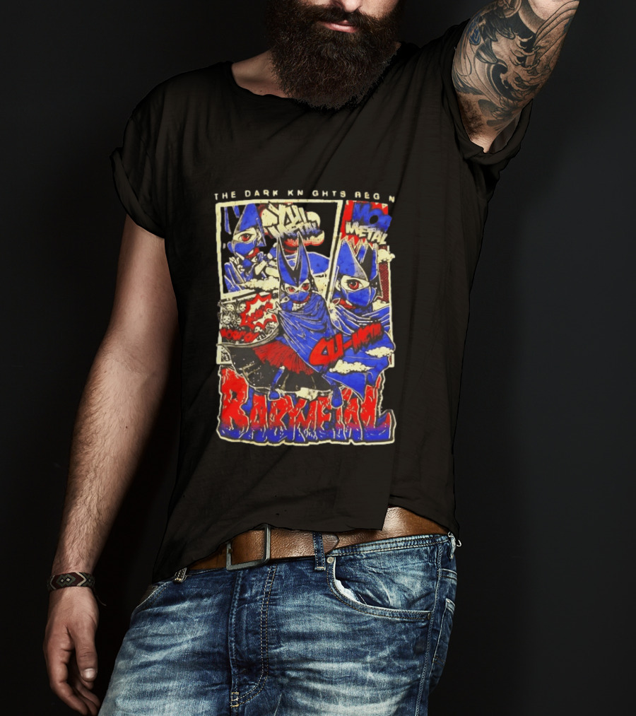Babymetal The Dark Knights Begin Wow Metal Manga Style Comic T-Shirt