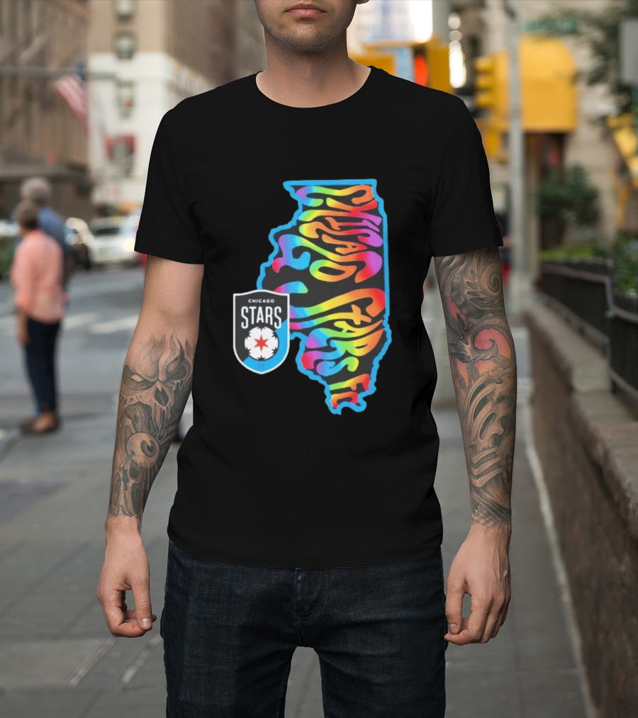 Chicago Stars FC Pride State Groove T-Shirt