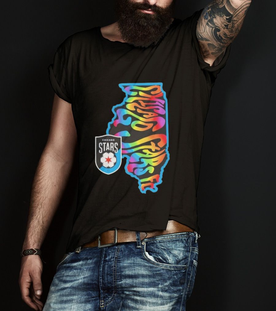 Chicago Stars FC Pride State Groove T-Shirt