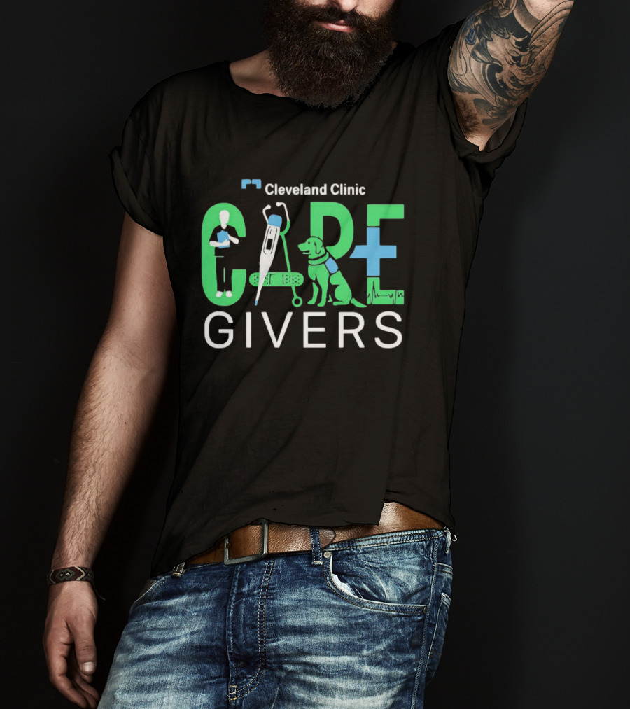 Cleveland Clinic Caregivers Healthcare Team Support T-Shirt