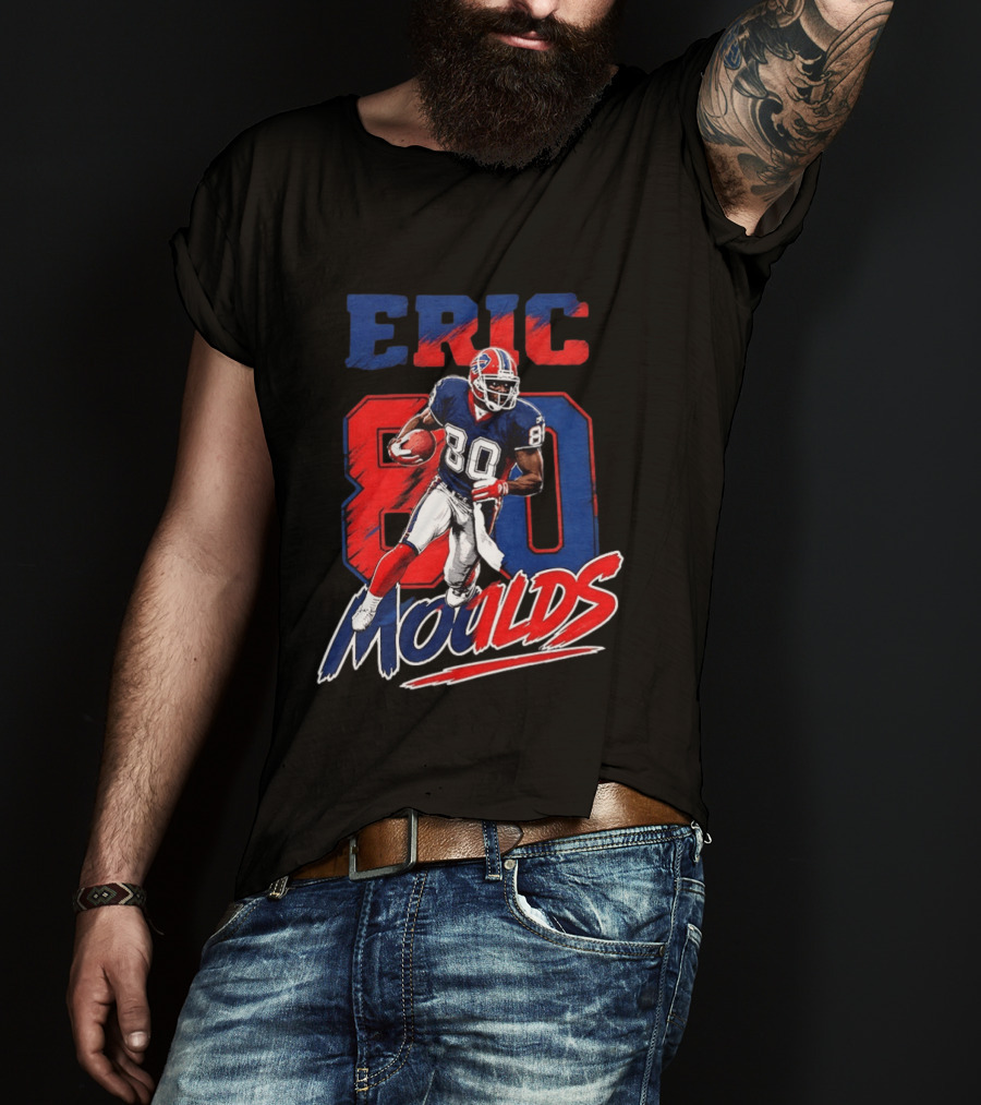 Eric Moulds 80 Buffalo Bills Football Legend T-Shirt
