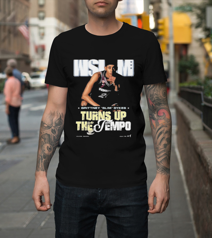 Slam 262 Brittney Slim Sykes Turns Up The Tempo T-Shirt
