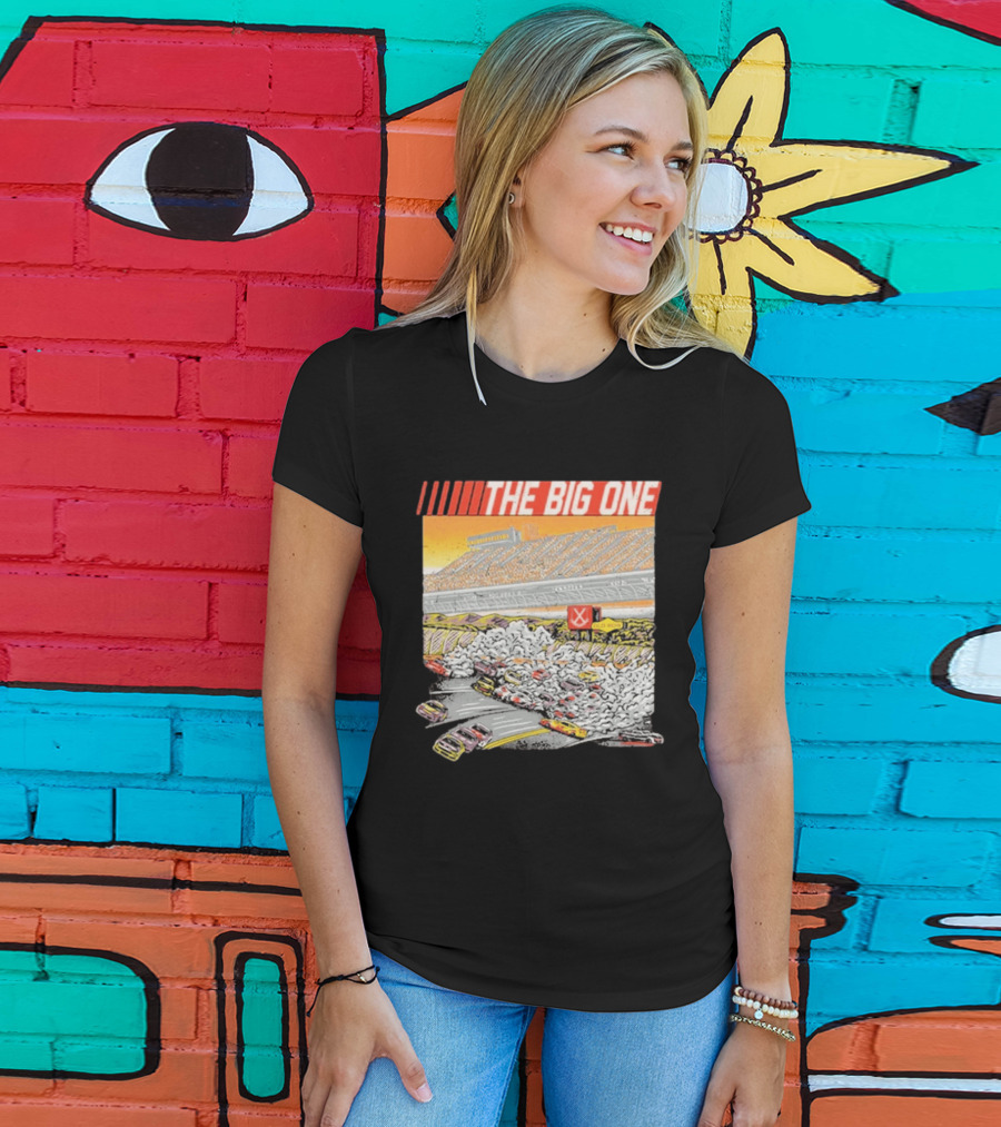 The Big One Old Brook NASCAR Racing Scene T-Shirt