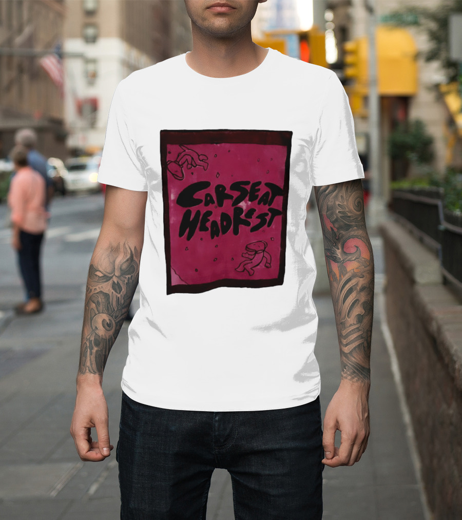 Car Seat Headrest Pink Alien T-Shirt