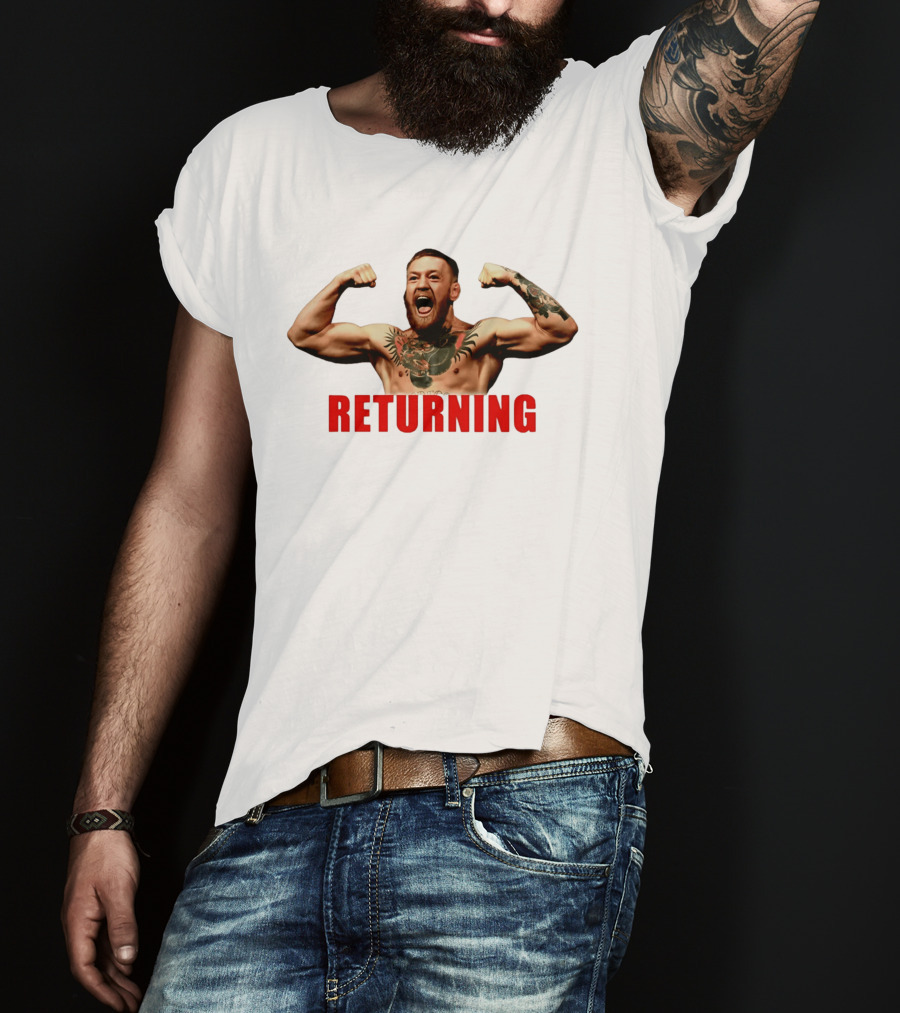 Returning Conor McGregor 2026 UFC Champion T-Shirt