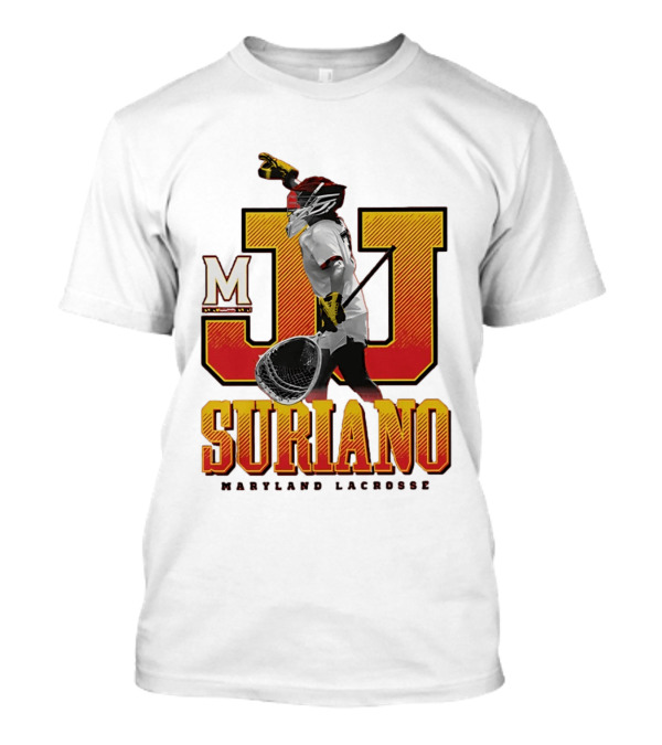 JJ Suriano Maryland Lacrosse M Sports Team T-Shirt