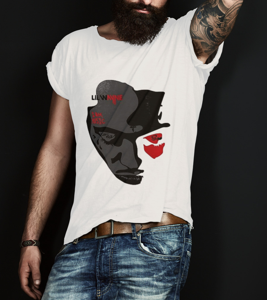 Lil Wayne I Am Music Sorry 4 The Wait Face T-Shirt