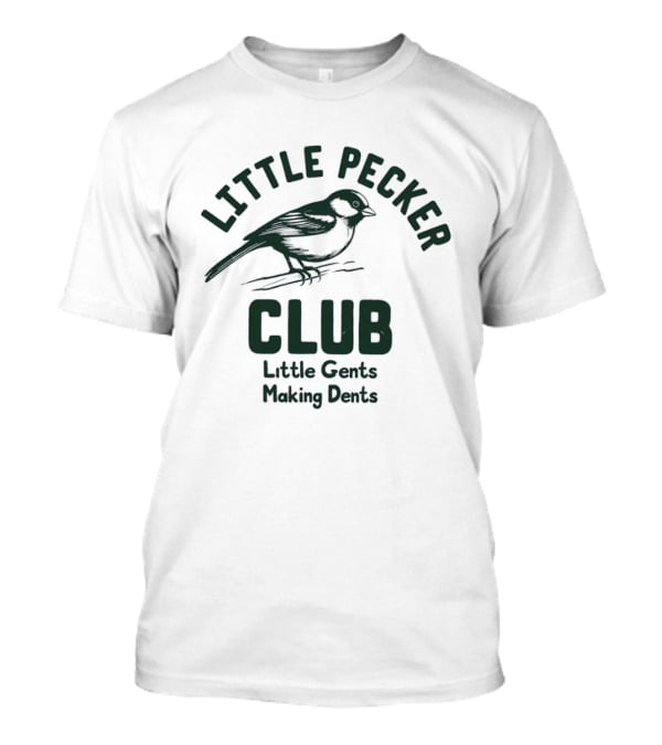 Little Pecker Club Little Gents Making Dents Bird T-Shirt