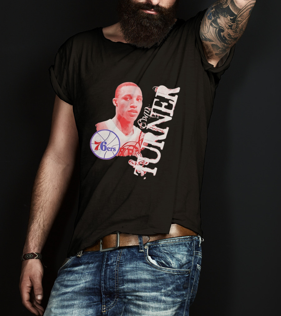 Evan Turner Philadelphia 76ers NBA 6ers Team Player T-Shirt