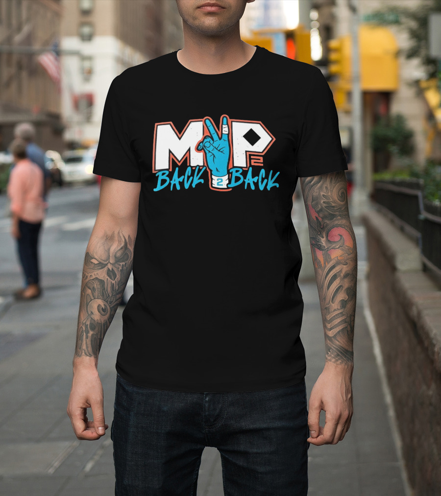Oklahoma City Thunder MVP Back 2 Back 2026 T-Shirt