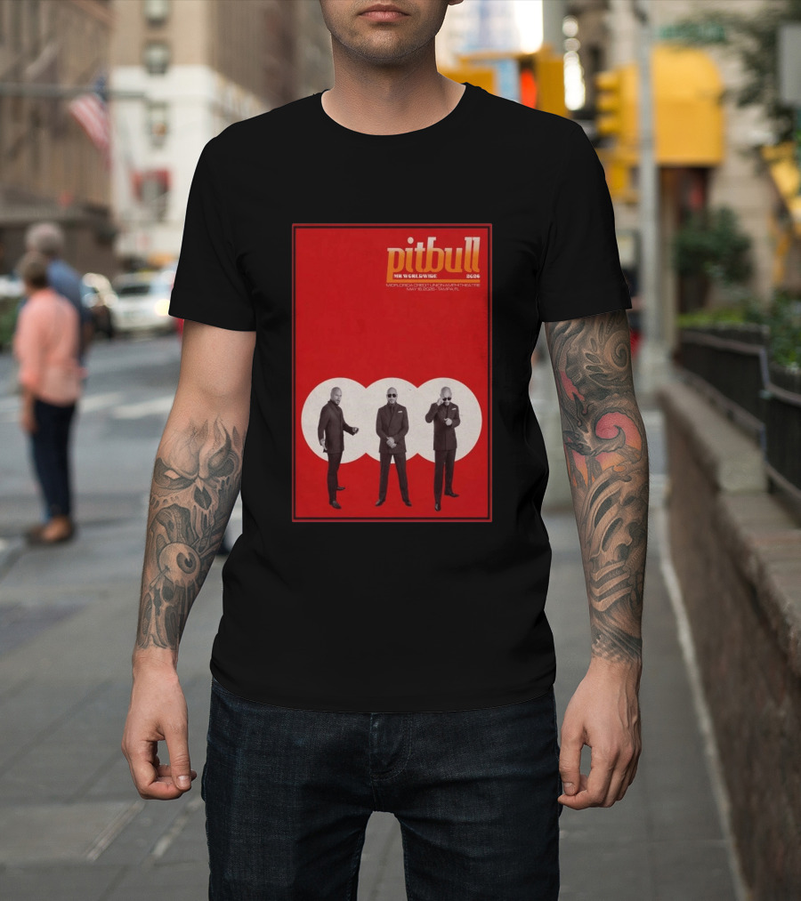 Pitbull Mr. Worldwide 2026 Midflorida Credit Union Amphitheatre May 16 Tampa FL T-Shirt
