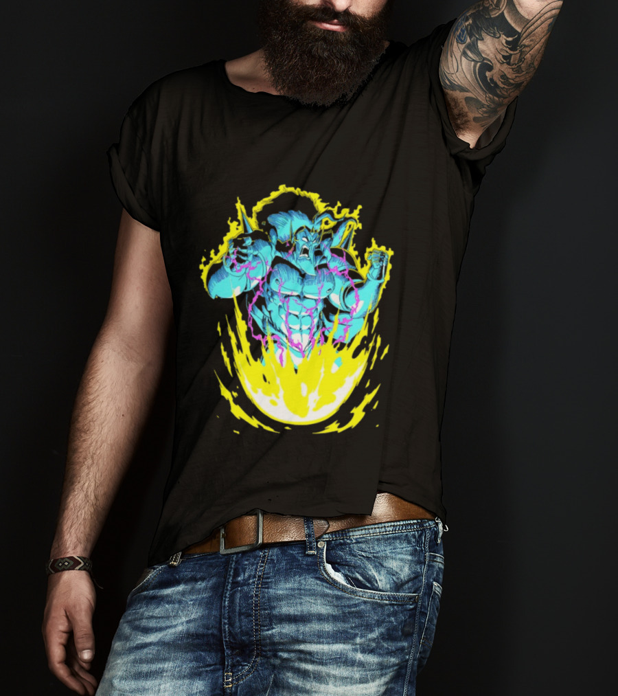 Starbarians Killgar Killgarian Rage Burst With Electric Energy T-Shirt