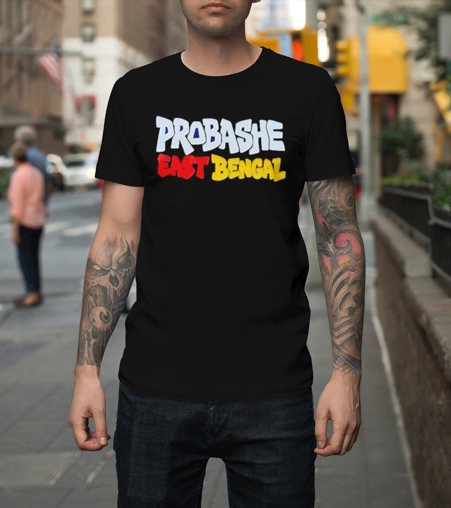 Probashe East Bengal Football Club Supporter T-Shirt