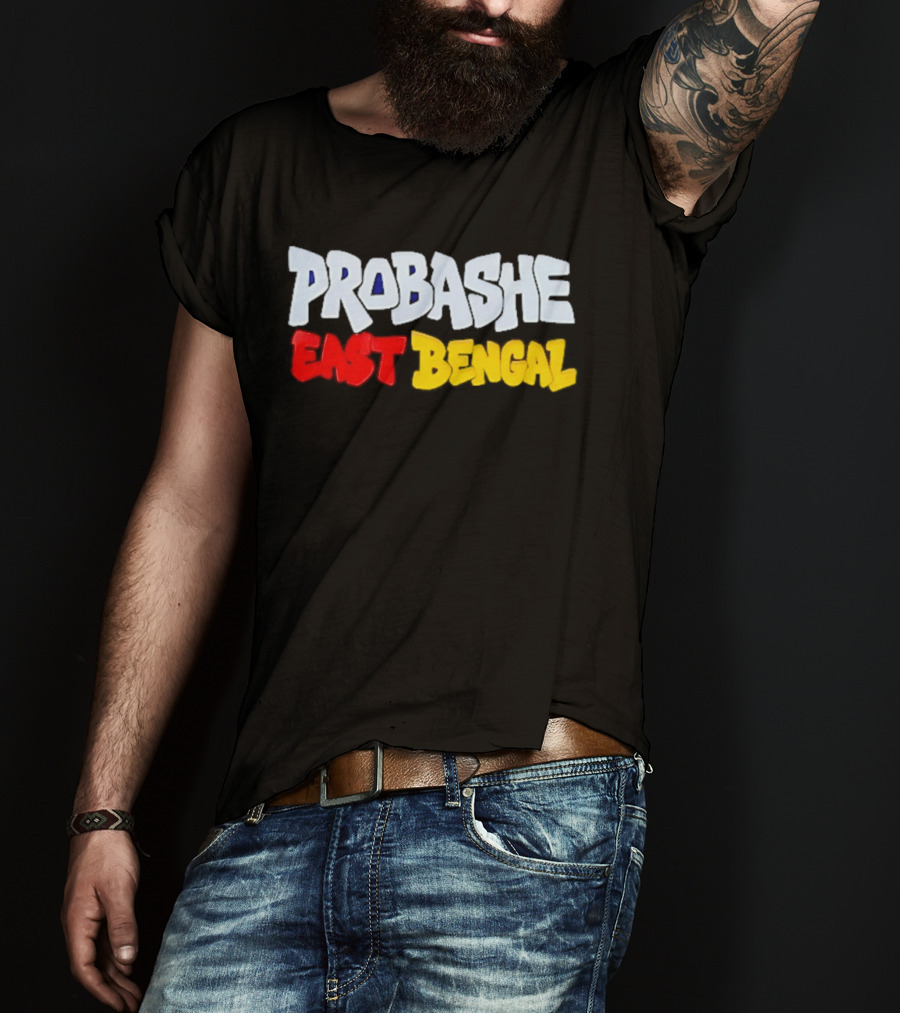 Probashe East Bengal Football Club Supporter T-Shirt