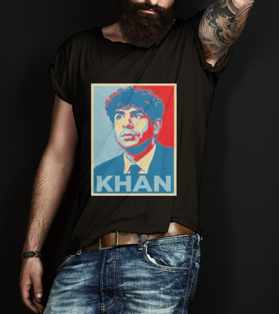 Tony Khan Hope Style Portrait KHAN T-Shirt