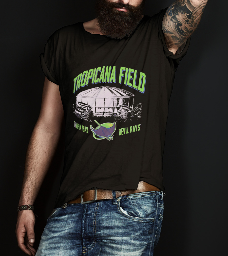 Tropicana Field Tampa Bay Devil Rays Stadium T-Shirt