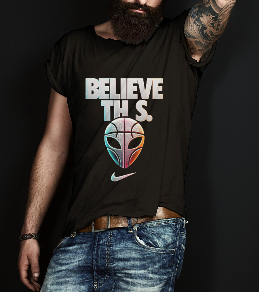 Victor Wembanyama San Antonio Spurs Believe This Alien Basketball Nike T-Shirt