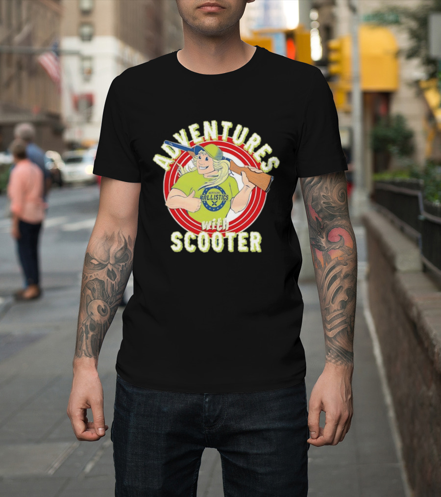 Kentucky Ballistics Adventures With Scooter Hunting T-Shirt