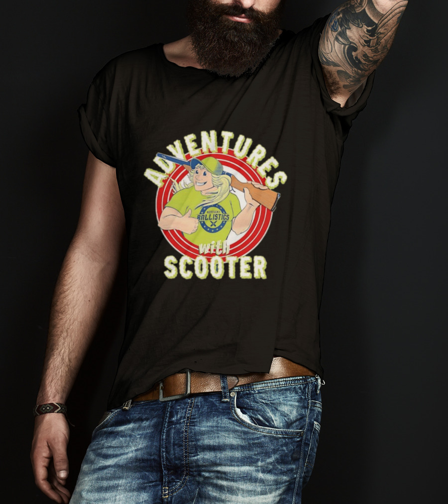 Kentucky Ballistics Adventures With Scooter Hunting T-Shirt