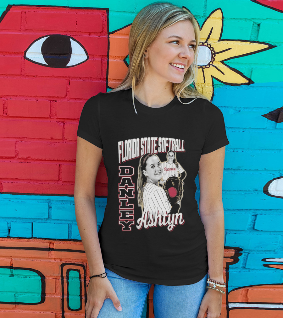 Florida State Softball Danley Ashtyn Seminoles 90s T-Shirt