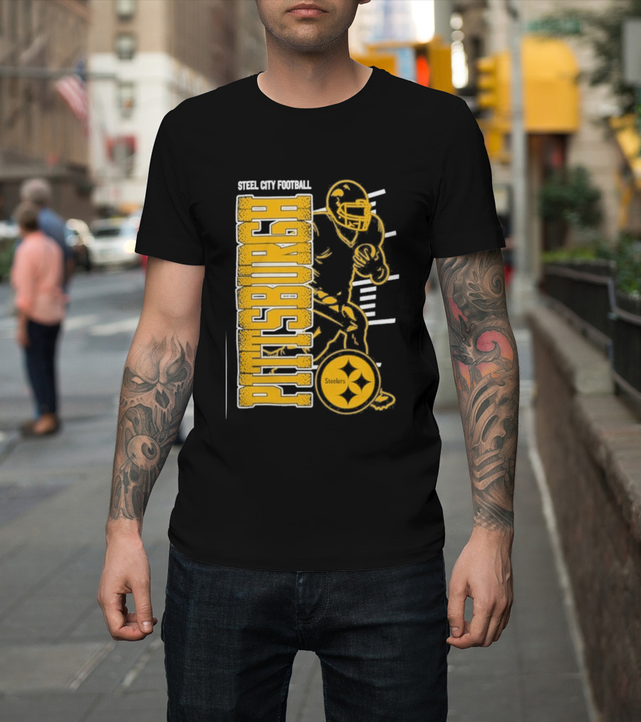 Steel City Football Pittsburgh Steelers Train T-Shirt