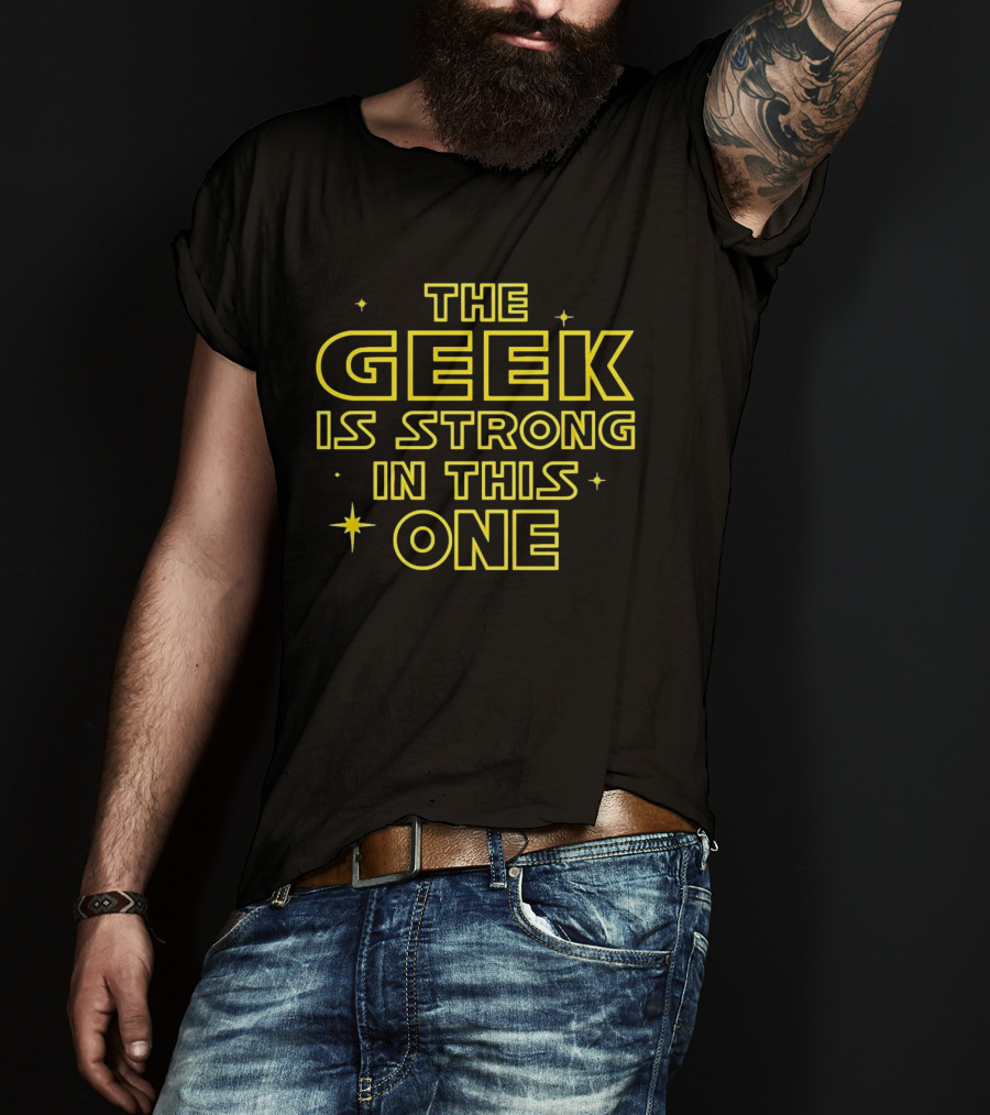 The Geek Is Strong In This One Star Wars Inspired Jedi Force T-Shirt