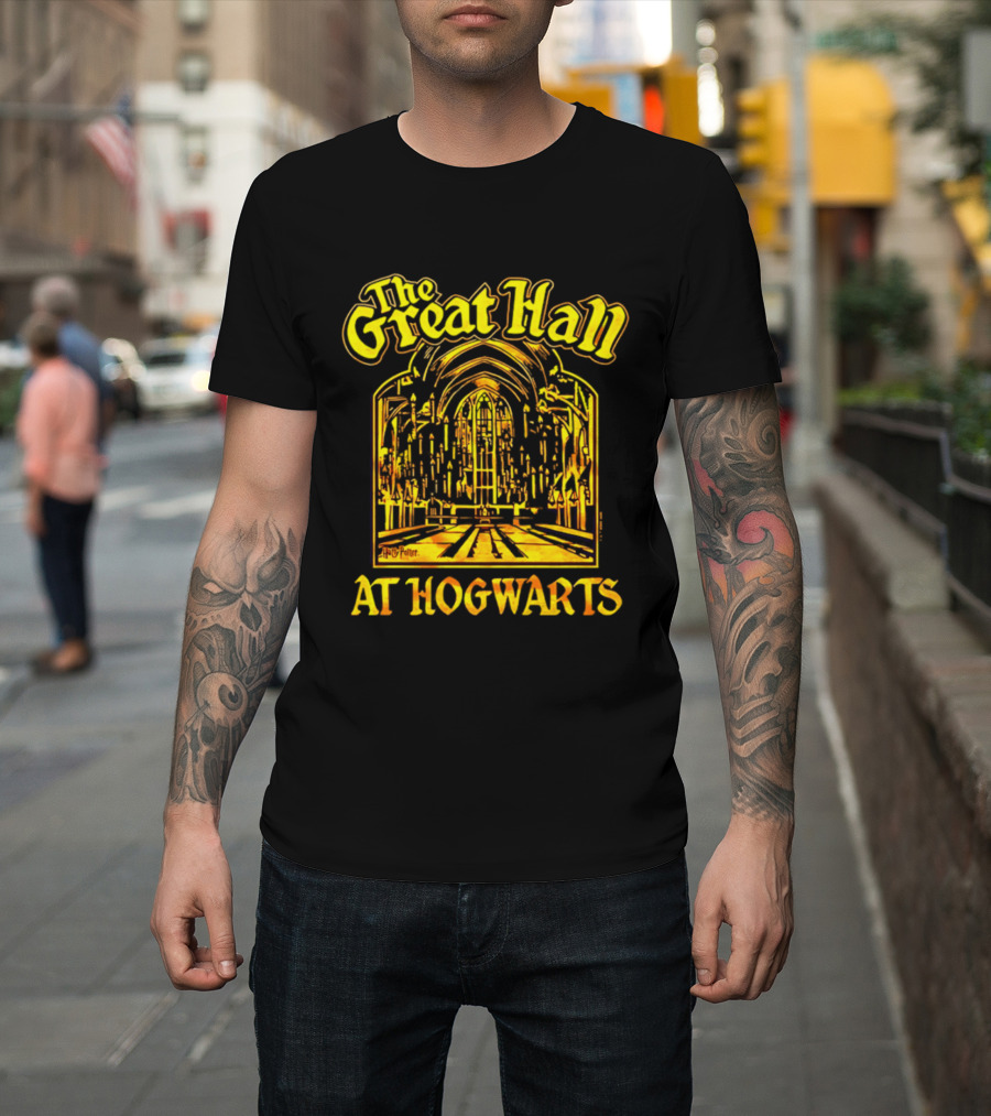 The Great Hall At Hogwarts Wizarding School T-Shirt