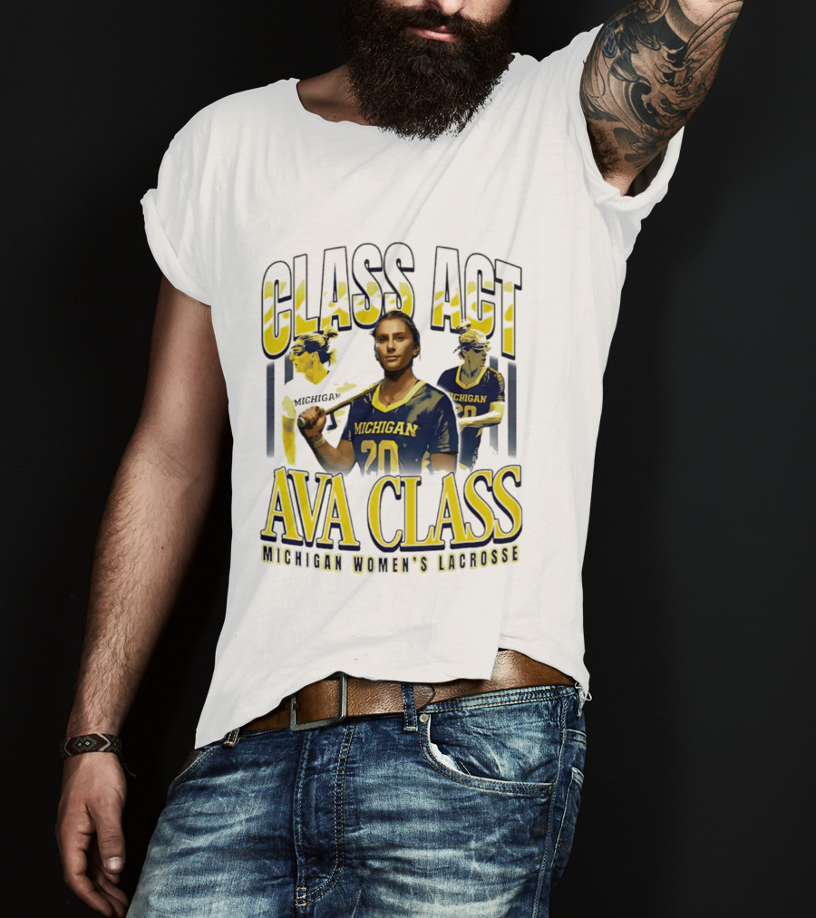 Class Act Michigan Women's Lacrosse Ava Class T-Shirt