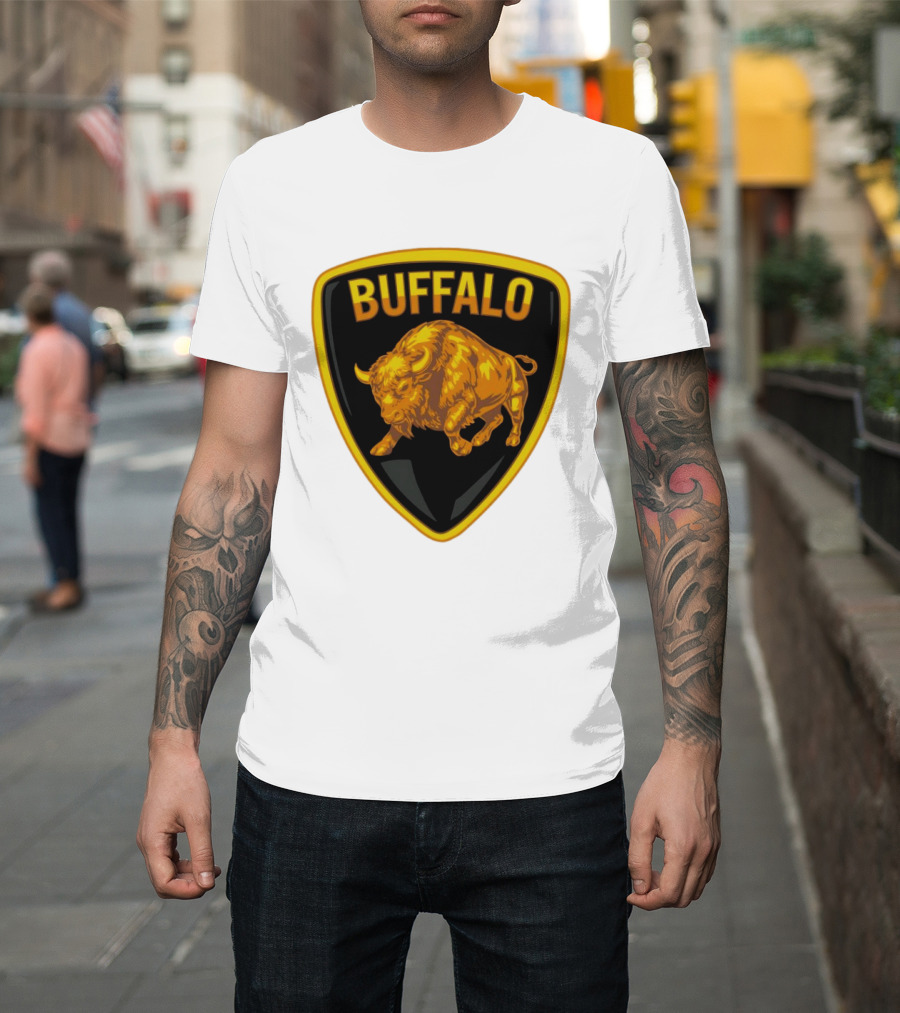 Buffalo Bison Emblem Buffalorghini T-Shirt
