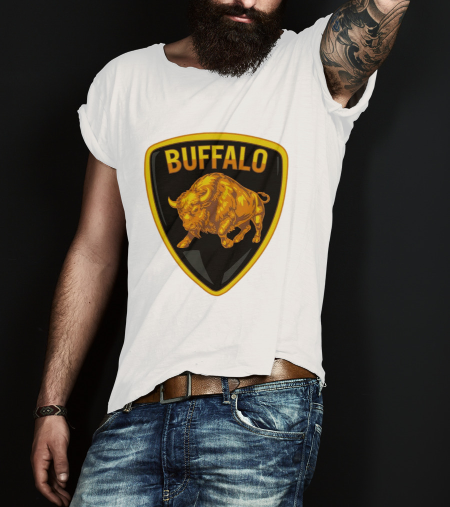 Buffalo Bison Emblem Buffalorghini T-Shirt
