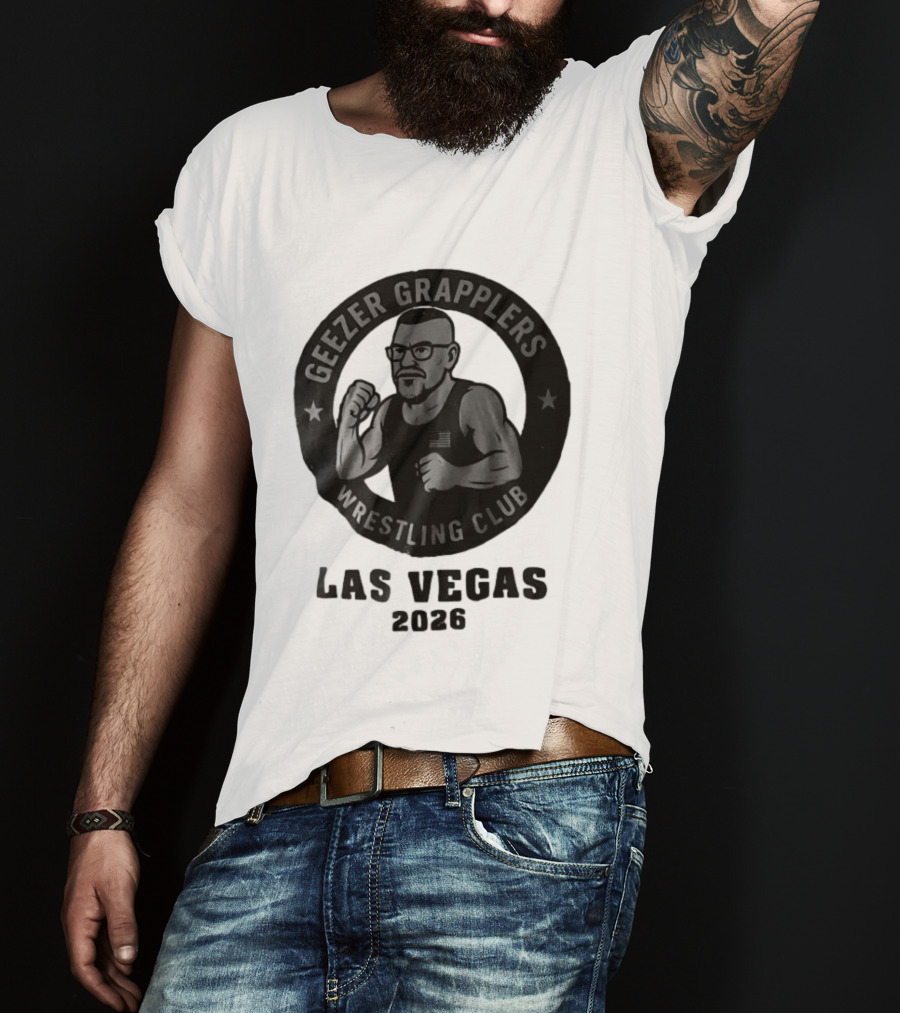 Las Vegas Geezer Grapplers Wrestling Club 2026 T-Shirt