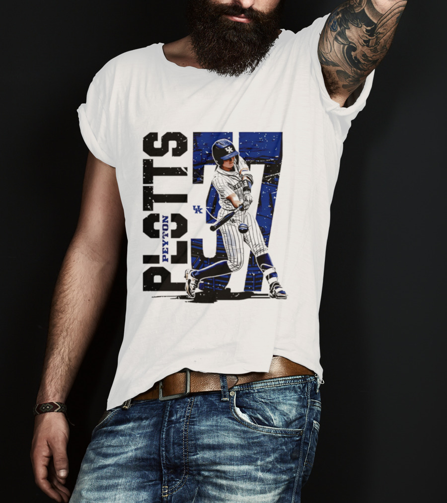 Peyton Plotts Kentucky 37 Softball NCAA UK T-Shirt