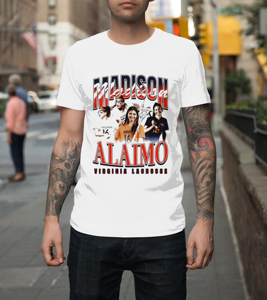 Madison Alaimo Virginia Lacrosse Highlight Player 14 T-Shirt