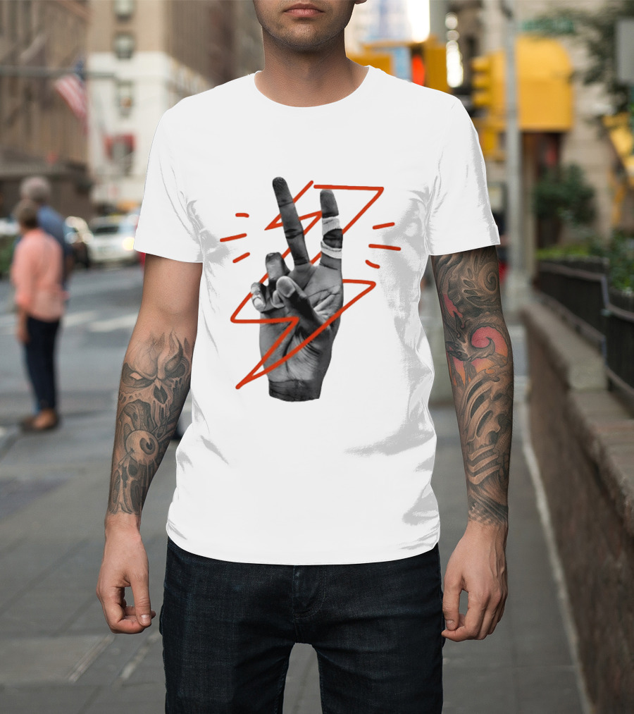Shai Gilgeous Alexander Hand Gesture Oklahoma City Thunder MVP Treball T-Shirt