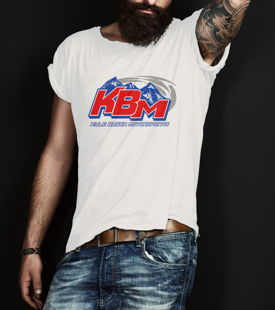 KBM Kyle Busch Motorsports Racing Team Mountain T-Shirt